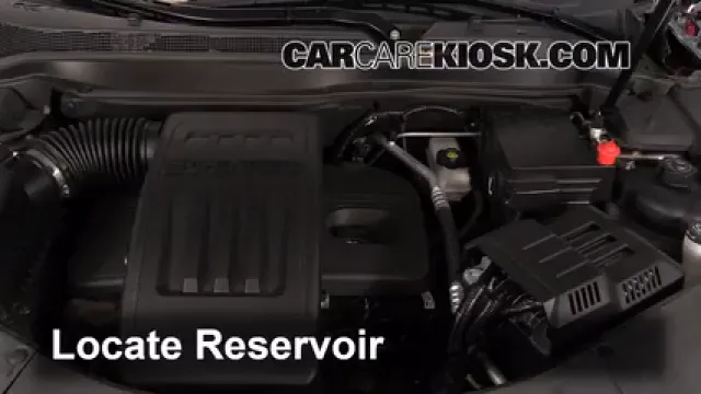 2011 GMC Terrain SLT 2.4L 4 Cyl. Liquide essuie-glace Ajouter du liquide